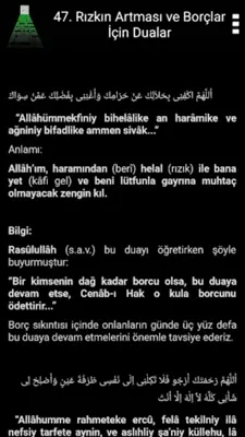 Dua Ve Zikir android App screenshot 3